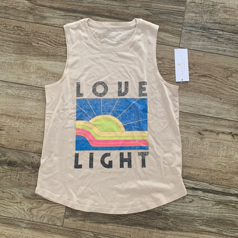 New Spiritual gangster love light tank